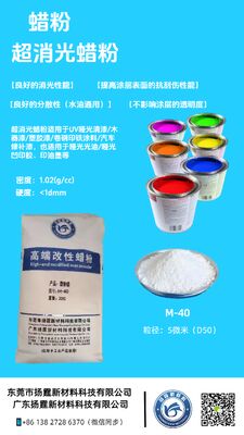 Supermatte effect gemicroniseerd PE-waspoeder met gemakkelijke dispersies voor intaglio- en offsetinkt